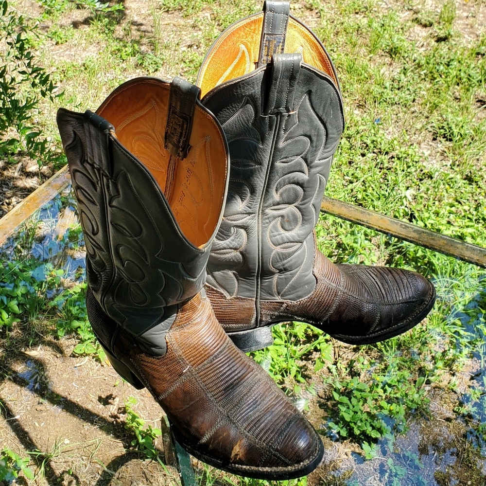 Vintage Western boots by Panhandle Slim